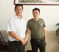 東莞市金瑞五金製品有限公司與美博空壓機簽訂空壓機合作